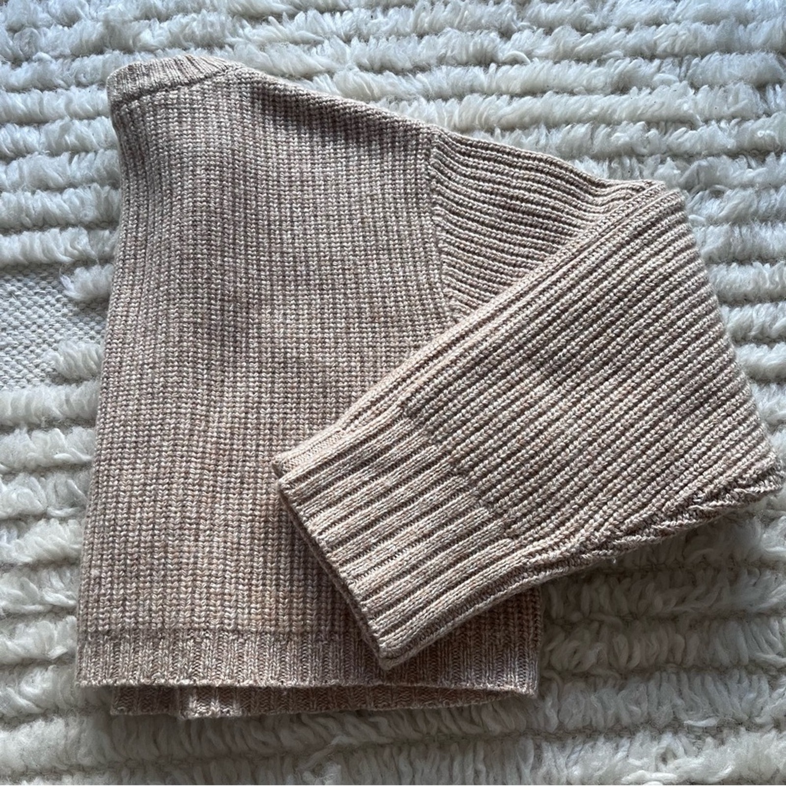 Claudie Pierlot Melbi Cropped Wool Blend Knit Sweater — image 8 of 8